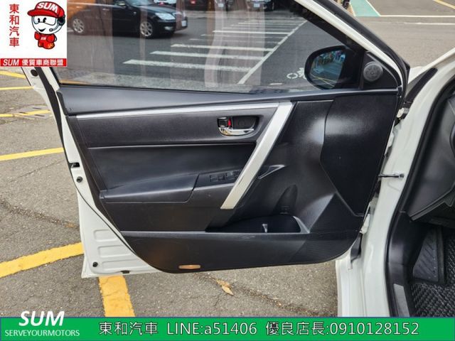 可全貸~Altis 1.8 ~i-Key~定速巡航~防滑~恆溫~8安~倒車~導航~抬頭顯示器~  第8張相片