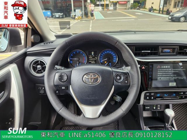 可全貸~Altis 1.8 ~i-Key~定速巡航~防滑~恆溫~8安~倒車~導航~抬頭顯示器~  第20張相片