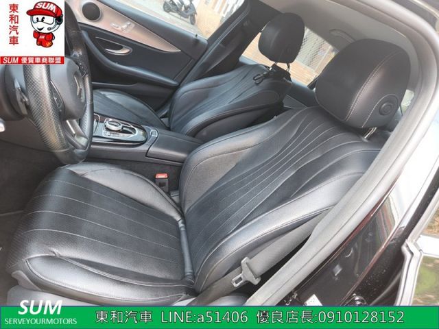 ☆影音賞車☆可全貸~老闆車E220d~✅ 總代理｜定速巡航｜中文導航✅停車輔助｜前後雷達｜雙前電動座椅✅柴油車  第13張相片