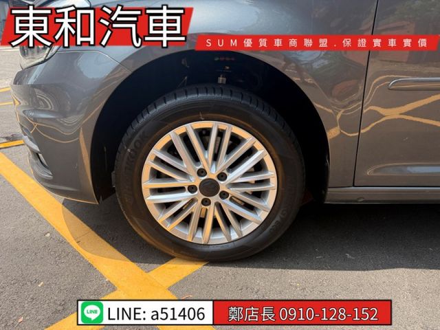可全貸~1.4TSI汽油版~正7人座~可露營車宿多功能~手自排~里程保證6萬6千~原版件~一手車  第7張相片