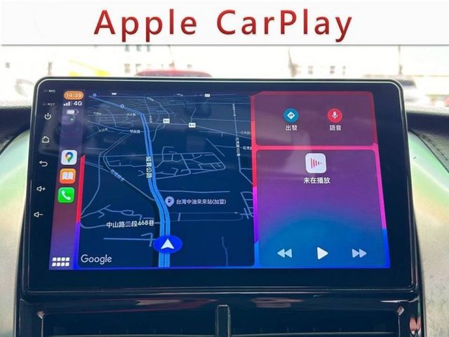 全車原鈑件/Car Play/導航/倒車影像/前雷達/後視鏡方向燈/四條輪胎九成新/YES認證/里程保證  第9張相片