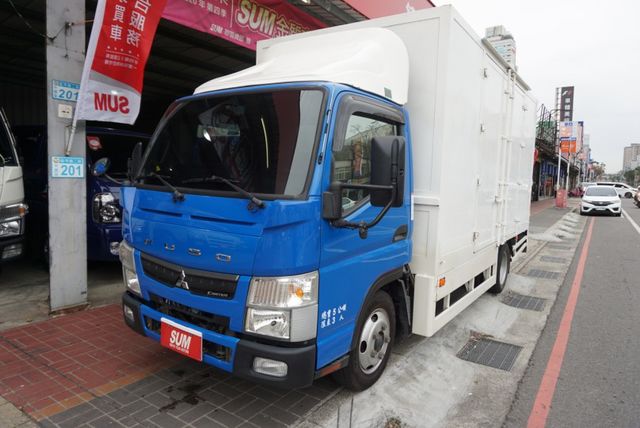 (只跑4萬多.可改車斗) 2021年 堅達14尺纖維廂 /附4路行車紀錄器/100%全車原鈑件.零頭款.可全額貸款  第1張相片