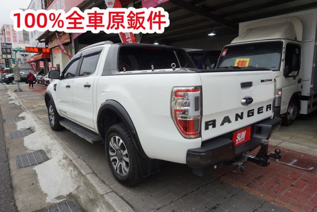 (4X4 . 只跑5萬多) 2018年 福特RANGER皮卡 / 附安卓機.GPS導航.電動後視鏡.後斗防水蓋 可全額貸  第5張相片