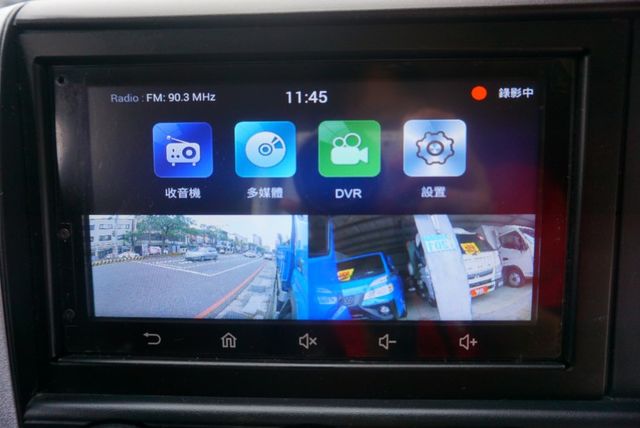 2021年堅達11尺半貨車 / 附(全新)升降布篷+2尺半尾門升降機 /零頭款全額貸/倒車顯影視野輔助系統/ABS  第19張相片