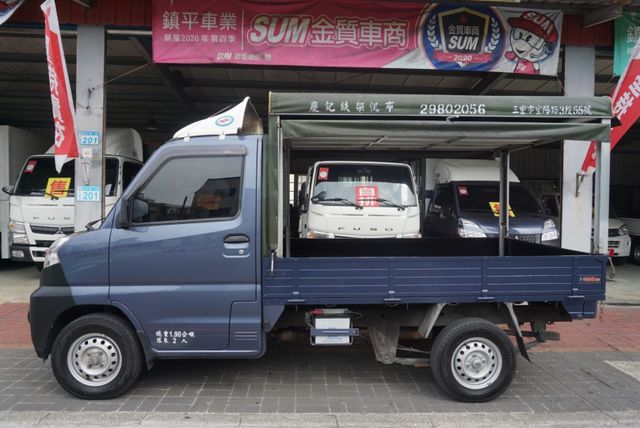 (只跑3萬)(自排貨車)2022年菱利貨車,附三面掀布篷 ,零頭款.可全額貸  第5張相片