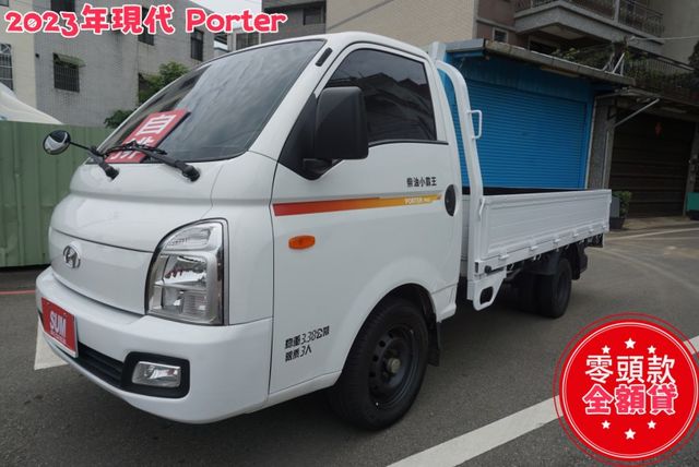 (自排)2023年現代PORTER / 三人座/ ABS/ 全車原鈑件 / 零頭款 可全額貸款  第2張相片