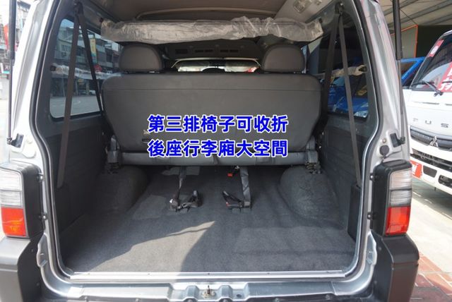 (稀有自排.只跑2萬多. 8人座) 2022得利卡客貨兩用車 / 附定速.100%全車原鈑件 / 零頭款.可全額貸款  第12張相片