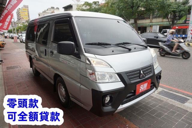 (8人座.只跑5萬多)2021年 得利卡客貨兩用車 /100%全車原鈑件 / 零頭款.可全額貸款  第4張相片
