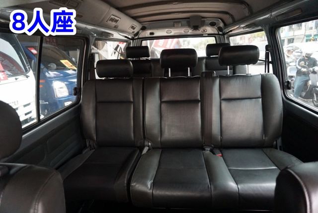 (8人座.只跑5萬多)2021年 得利卡客貨兩用車 /100%全車原鈑件 / 零頭款.可全額貸款  第14張相片