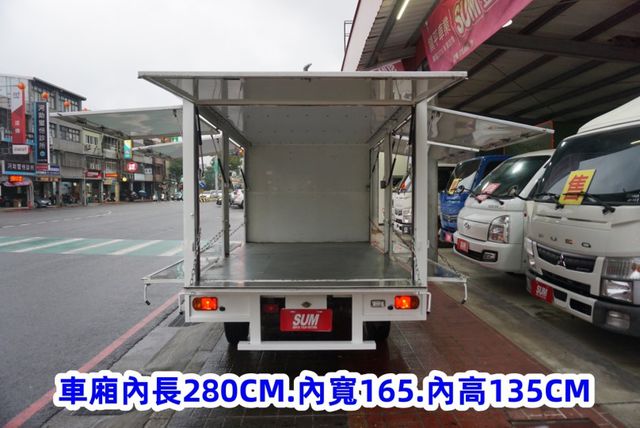 (稀有自排) 2021年 得利卡纖維廂 /車廂可側掀.附定速.全車水噹噹.零頭款.可全額貸款  第11張相片