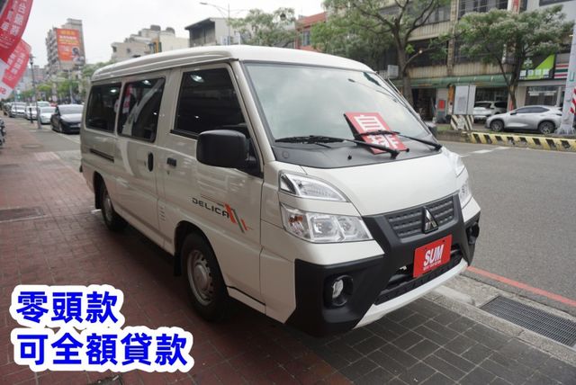 (稀有自排.8人座) 2021年 得利卡客貨兩用車 / 全車水噹噹 / 三排座椅.零頭款.可全額貸款  第4張相片