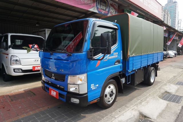 (附2.5尺升降尾門.布篷) 2017年 堅達10尺半貨車 / 100%全車原鈑件.零頭款.可全額貸款  第1張相片