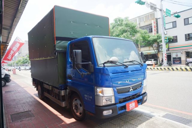 2021年堅達11尺半貨車 / 附(全新)升降布篷+2尺半尾門升降機 /零頭款全額貸/倒車顯影視野輔助系統/ABS  第4張相片