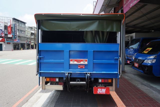 2021年堅達11尺半貨車 / 附(全新)升降布篷+2尺半尾門升降機 /零頭款全額貸/倒車顯影視野輔助系統/ABS  第14張相片