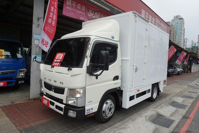 (只跑1萬多.稀有自排) 2024年 堅達11尺半纖維廂貨車 / 附4路行車紀錄器. 100%全車原鈑件.可全額貸款  第1張相片