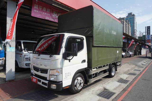 (附5尺尾門.升降布篷) 2023年 堅達11尺半貨車 / 附4路行車紀錄器 / 零頭款.可全額貸款  第1張相片
