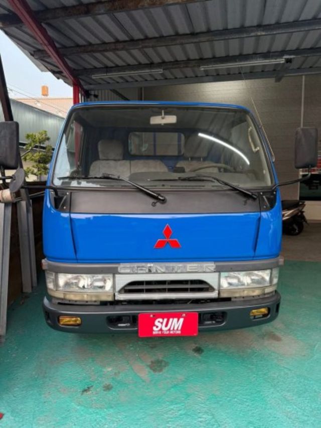 三菱2006堅達3.5噸 yes認證車5大保證 一番長11尺半 升降機尾門 車斗白鐵板 引擎聲 駕駛室 漂亮 哩程保證1  第1張相片