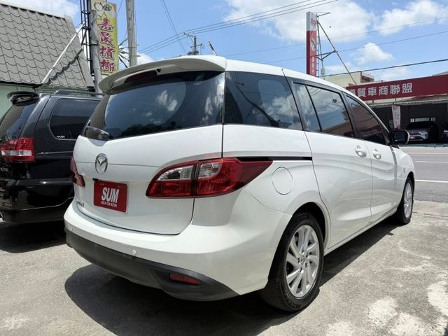 SUM嘉和汽車全面優惠中 馬自達MAZDA微笑馬五2.0cc 2013年7人座休旅車 原廠鈑件 保證哩程 認證合格車 S  第13張相片