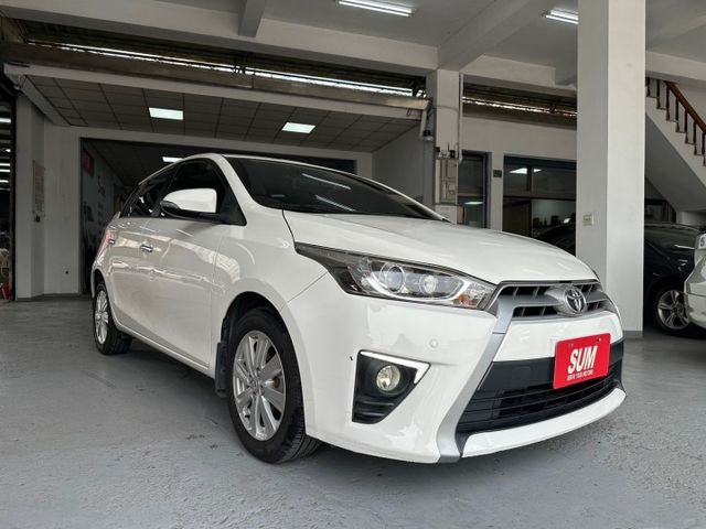 2014年YARIS 豪華版 原鈑件 全原廠保養 小車大空間 妥善率佳 省稅金首選 認證車 里程保證  第2張相片