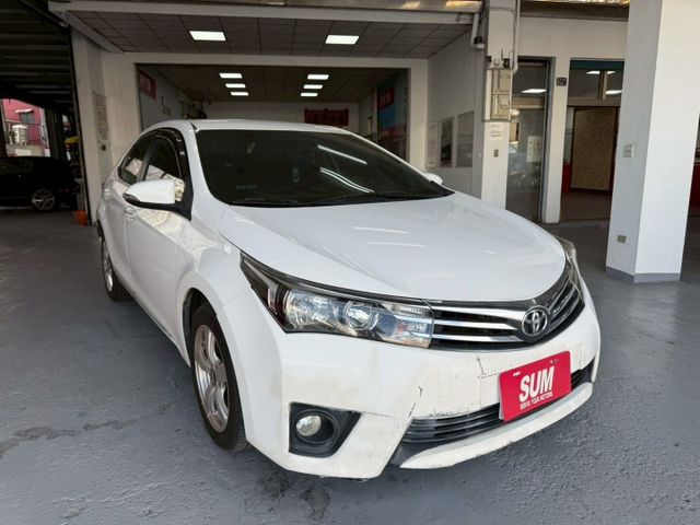 2015年ALTIS G版 CP值高的國民神車 原鈑件 妥善率佳 好開省稅又省油 認證車 里程保證  第2張相片