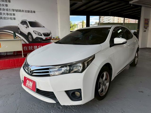 2015年ALTIS G版 CP值高的國民神車 原鈑件 妥善率佳 好開省稅又省油 認證車 里程保證  第4張相片