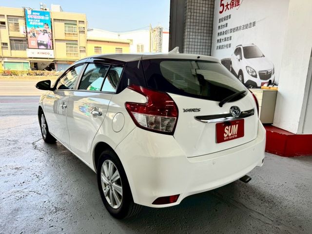 2014年YARIS 豪華版 原鈑件 一手車 小車大空間 省油省稅代步車首選 認證車 里程保證  第18張相片