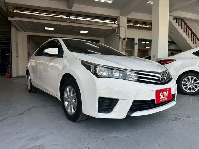 2014年ALTIS 雅緻版 全車原鈑件 認證車 高階安卓機/無線Carplay/按鈕式發車 里程保證  第2張相片