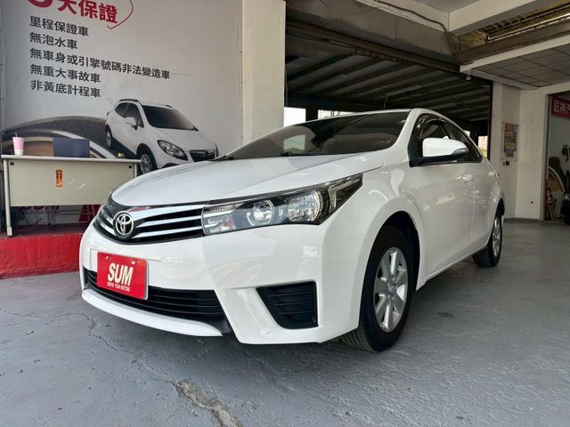 2014年ALTIS 雅緻版 全車原鈑件 認證車 高階安卓機/無線Carplay/按鈕式發車 里程保證  第4張相片