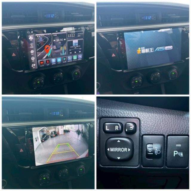 2014年ALTIS 雅緻版 全車原鈑件 認證車 高階安卓機/無線Carplay/按鈕式發車 里程保證  第12張相片