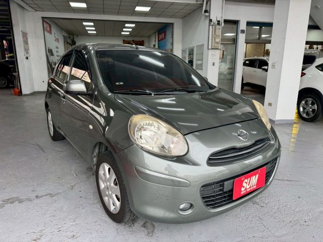 2012年MARCH SV版 小資族首購車買菜車代步車最適合 CP值高的小車 價格便宜好入手 里程跑少  第2張相片
