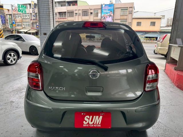 2012年MARCH SV版 小資族首購車買菜車代步車最適合 CP值高的小車 價格便宜好入手 里程跑少  第14張相片