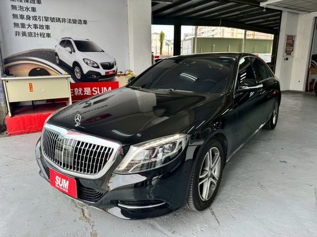 2014年S400 長軸3.0汽油 老闆氣派舒適坐駕 升級Maybach水箱護罩 認證車 全車原鈑件 里程保證  第4張相片