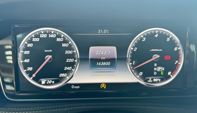 2014年S400 長軸3.0汽油 老闆氣派舒適坐駕 升級Maybach水箱護罩 認證車 全車原鈑件 里程保證  第7張相片