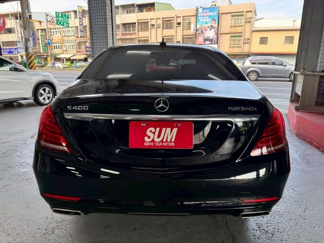 2014年S400 長軸3.0汽油 老闆氣派舒適坐駕 升級Maybach水箱護罩 認證車 全車原鈑件 里程保證  第17張相片
