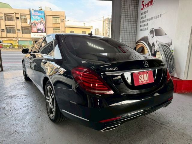 2014年S400 長軸3.0汽油 老闆氣派舒適坐駕 升級Maybach水箱護罩 認證車 全車原鈑件 里程保證  第18張相片