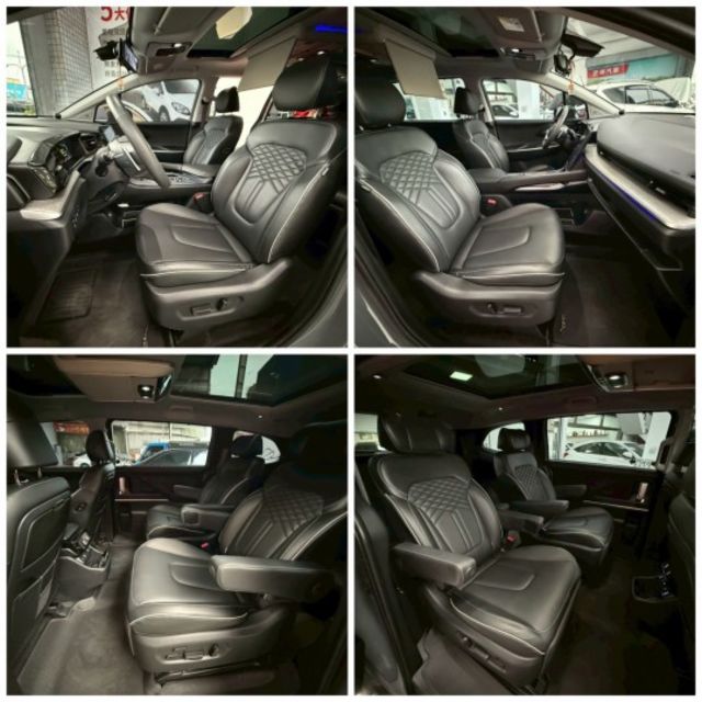 2023年CUSTIN 高階GLT-B7人座 原鈑件 認證車 吸頂大螢幕電視/3D卡扣地毯/防碰撞輔助/雙電動滑門  第12張相片