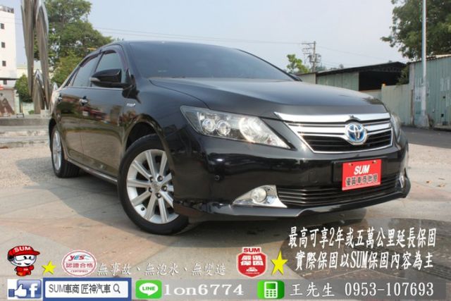 汽車圖片 1張相片中古車 12年camry 一手車優質高級房車入主就是現在可全額貸歡迎賞車 Toyota 豐田 Camry Hybrid 高雄市 Findcar 找車網