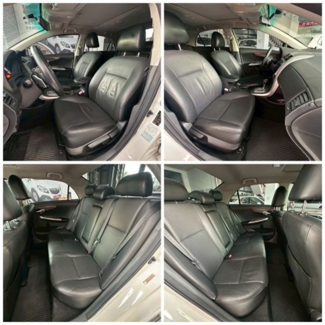 2012年ALTIS G版 省油又好開 妥善率高 國民神車代步車 免KEY/按鈕式發車/定速 認證車 里程保證  第12張相片