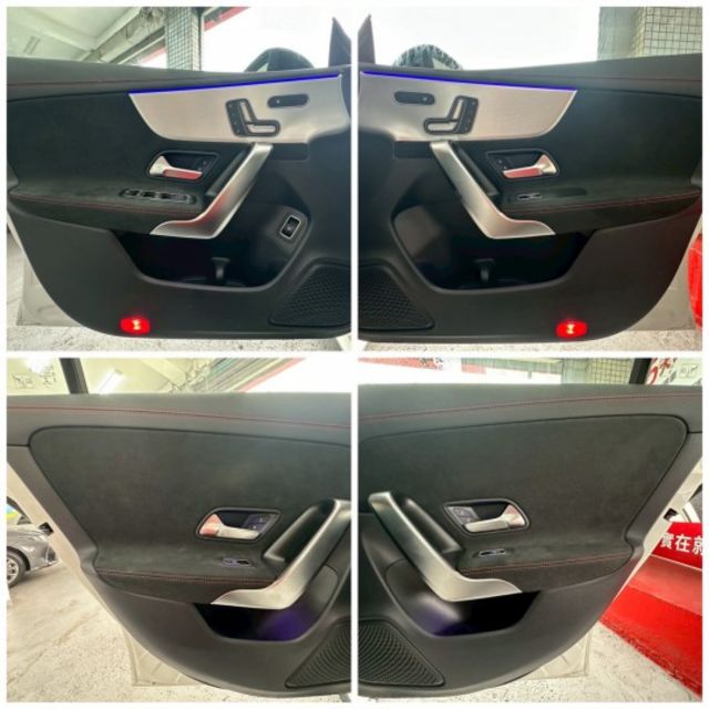 2023年CLA35 AMG2.0 4WD 潮流轎跑 認證車 原鈑件 AMG麂皮方向盤/19吋夜色鋁圈/空力套件  第13張相片