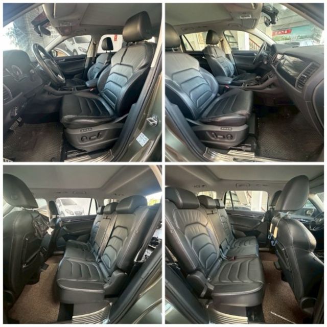 2017年SKODA Kodiaq TSI版 歐系七人座休旅 認證車 原鈑件 全景天窗/360環景 認證車  第11張相片