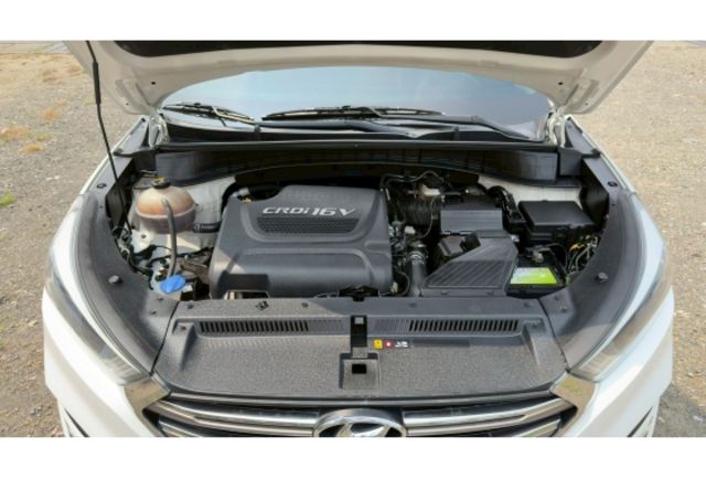 2016年 Hyundai Tucson 白色 柴油魅力  第14張相片