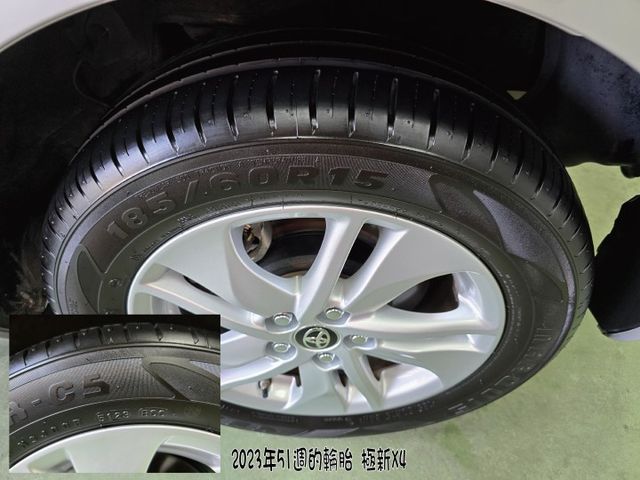 快立嚴選❱❱❱ⓎⒺⓈ認證車2022年3月領牌【1.8豪華版】極光銀✲僅跑七萬❏原漆原鈑❏TSS安全系統❏六安❏自發光儀表  第7張相片