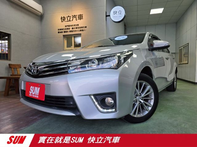 快立嚴選❱❱❱ⓎⒺⓈ認證車2014年【精裝經典版】極光銀✴里程保證❏原鈑件❏導航❏恆溫❏電折❏代步車首選❏四輪新❏可全貸  第1張相片