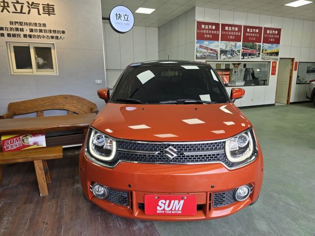 快立嚴選❱❱❱ⓎⒺⓈ認證車2018年5月領牌【日本原裝】火焰橘黑頂✴僅跑三萬八❏安卓機❏六安❏LED頭燈❏免鑰匙❏可全貸  第3張相片