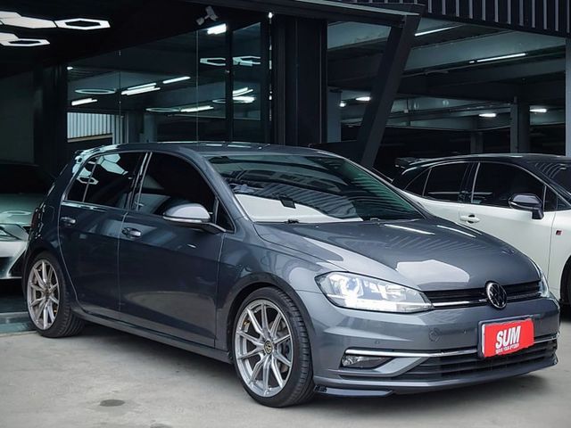 GOLF 230TSI ACC跟車/BC BR避震 /MS18吋鋁圈/一階動力/聖帕斯考爾/雙出尾管/電尾門/  第1張相片