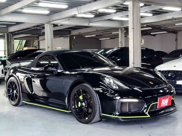 Porsche 981 boxster2.7 GT4外觀 安卓機 倒車顯影 閥門排氣 19吋 碳纖維空力件 客製卡鉗  第1張相片