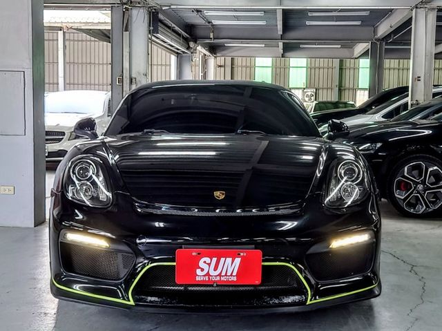 Porsche 981 boxster2.7 GT4外觀 安卓機 倒車顯影 閥門排氣 19吋 碳纖維空力件 客製卡鉗  第3張相片