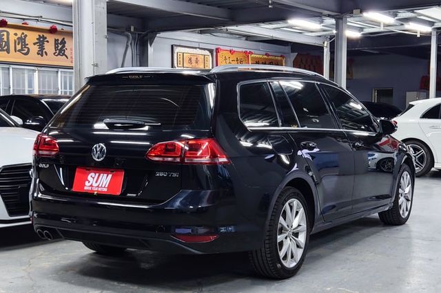 GOLF VARIANT 1.4TSI 認證車 低里程 免鑰匙啟動/定速/倒車顯影/前後偵測雷達/轉向輔助燈  第2張相片