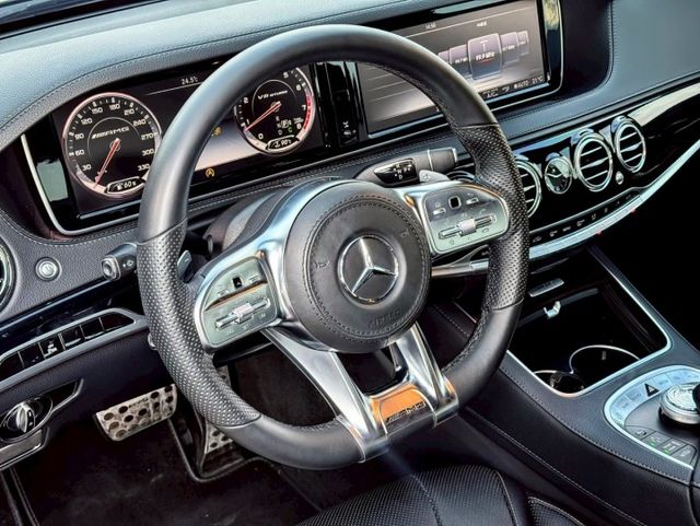 S350D 摸門 電吸門 免鑰匙啟動 換檔撥片 定速 倒車顯影 四座電動記憶椅 三區恆溫 20寸鋁圈 改63套件  第5張相片