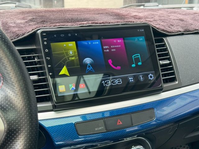 Lancer io 定速系統 安卓機 天窗 倒車顯影 倒車雷達  快控方向盤 恆溫空調 17寸鋁圈  第8張相片
